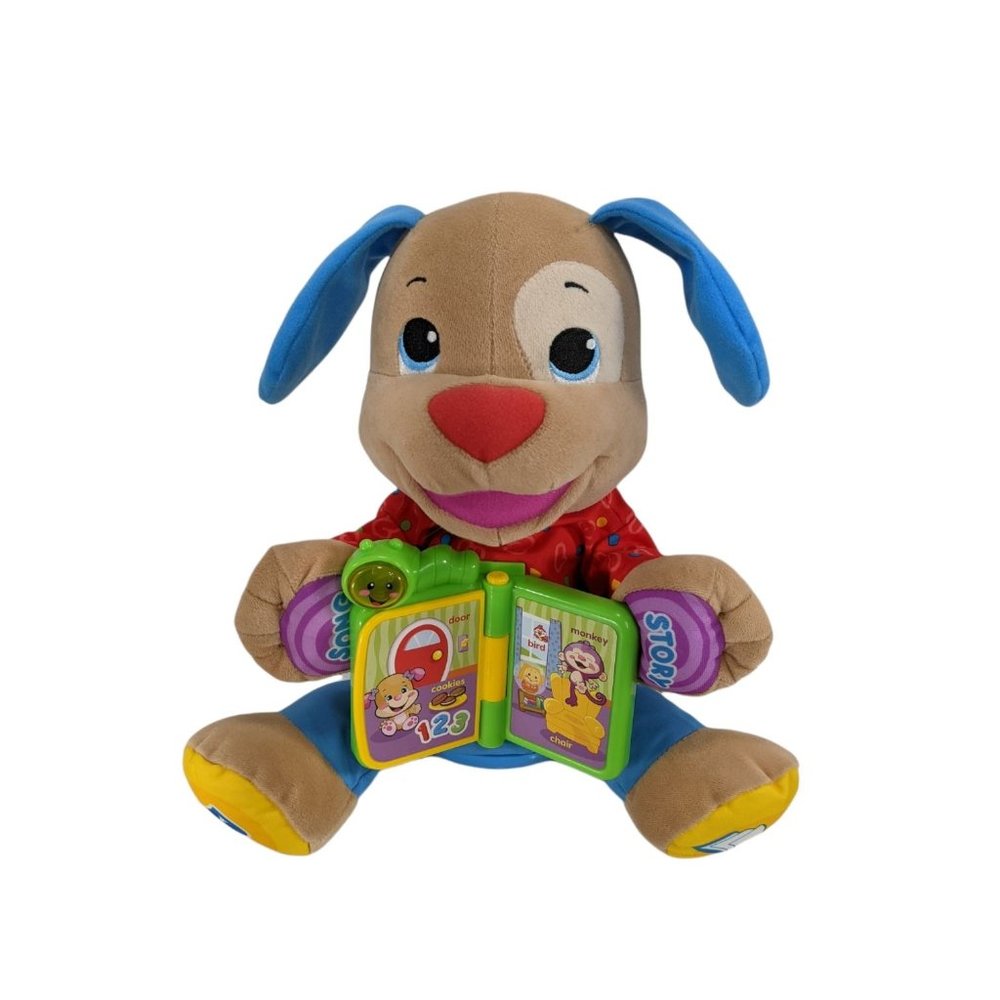 Fisher Price Laugh and Learn Singing Storytime Puppy 11" WORKS